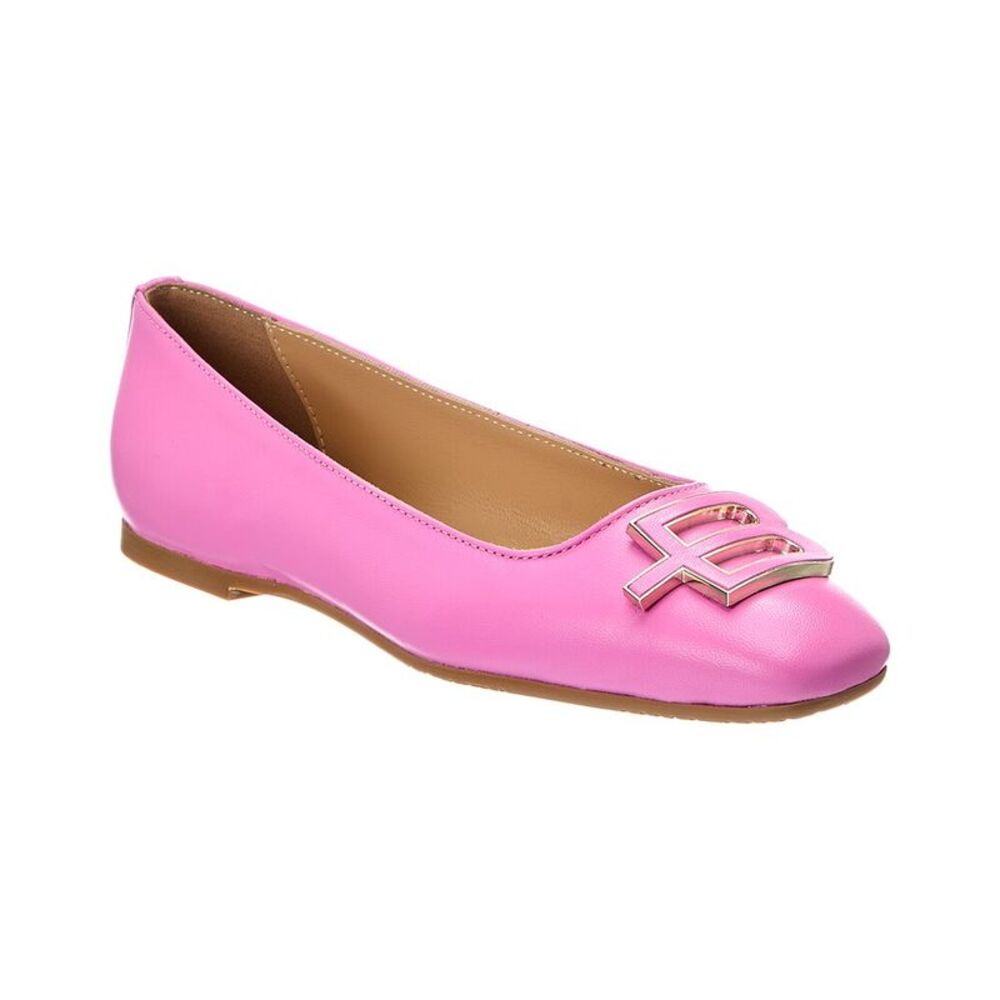 Baldinini Leather Ballet Flat, Pink